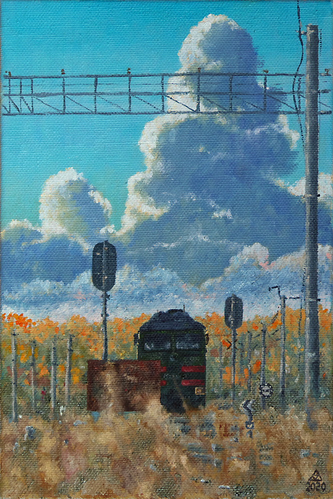 2020. 45x30 см, х.м.